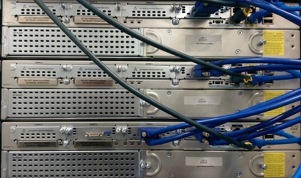 Figure 1.1 Physical Router Devices