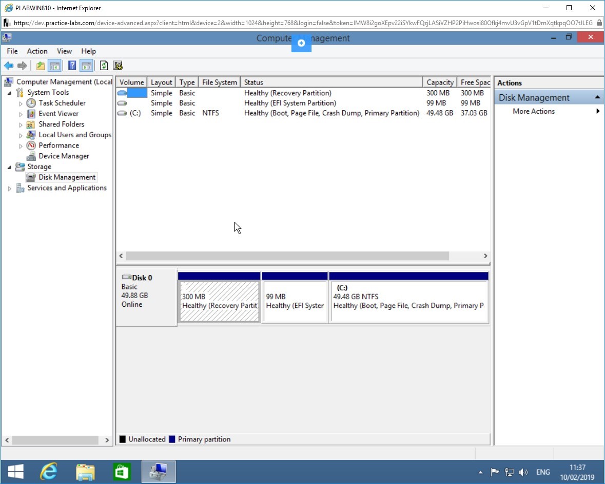 Hình 4.3 Ảnh chụp màn hình PLABWIN810