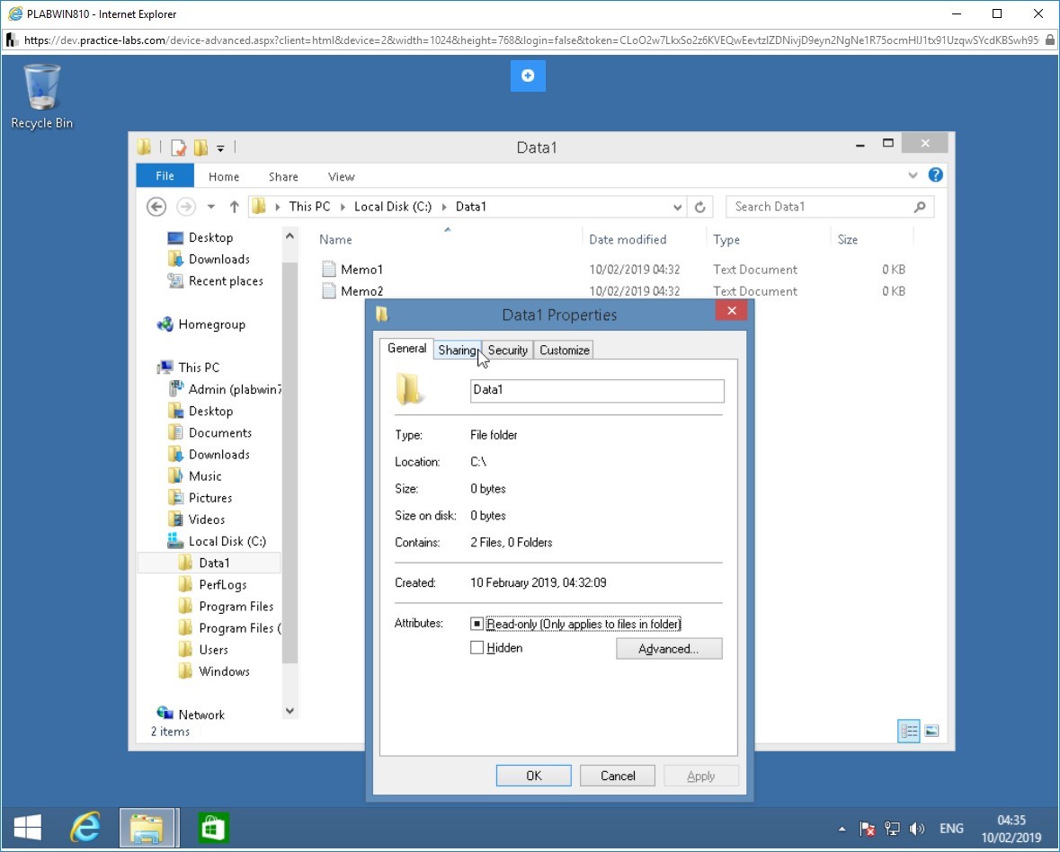 Hình 1.11 Ảnh chụp màn hình PLABWIN810