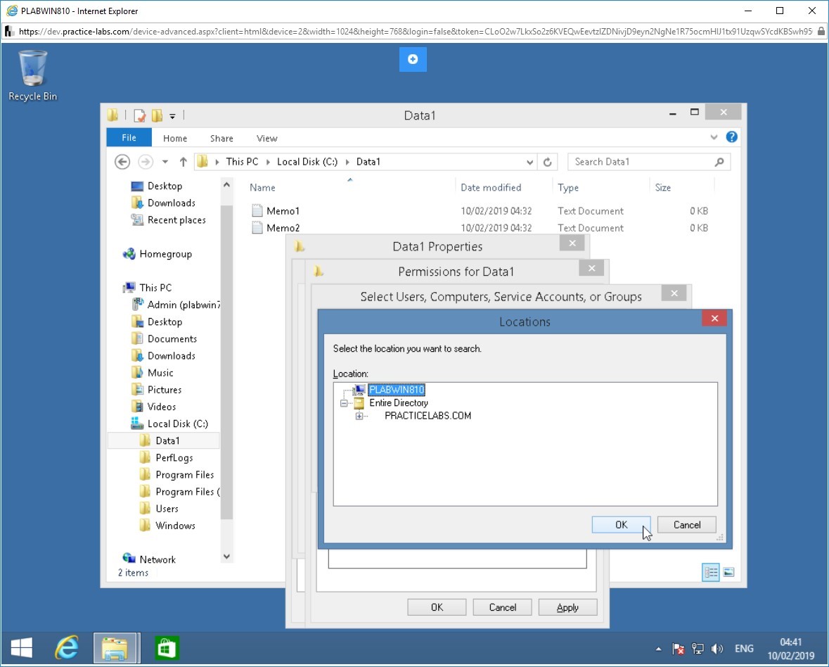 Hình 1.19 Ảnh chụp màn hình PLABWIN810