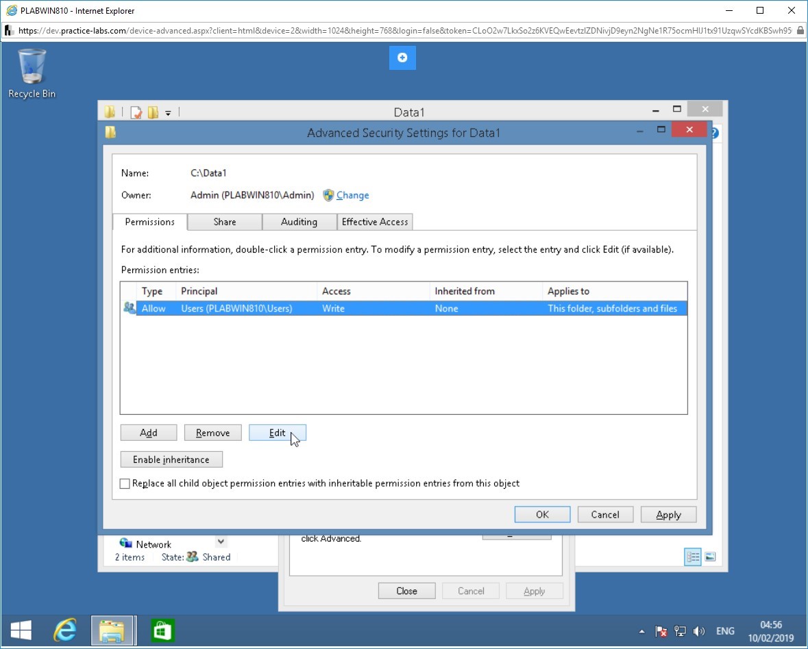 Hình 1.31 Ảnh chụp màn hình PLABWIN810