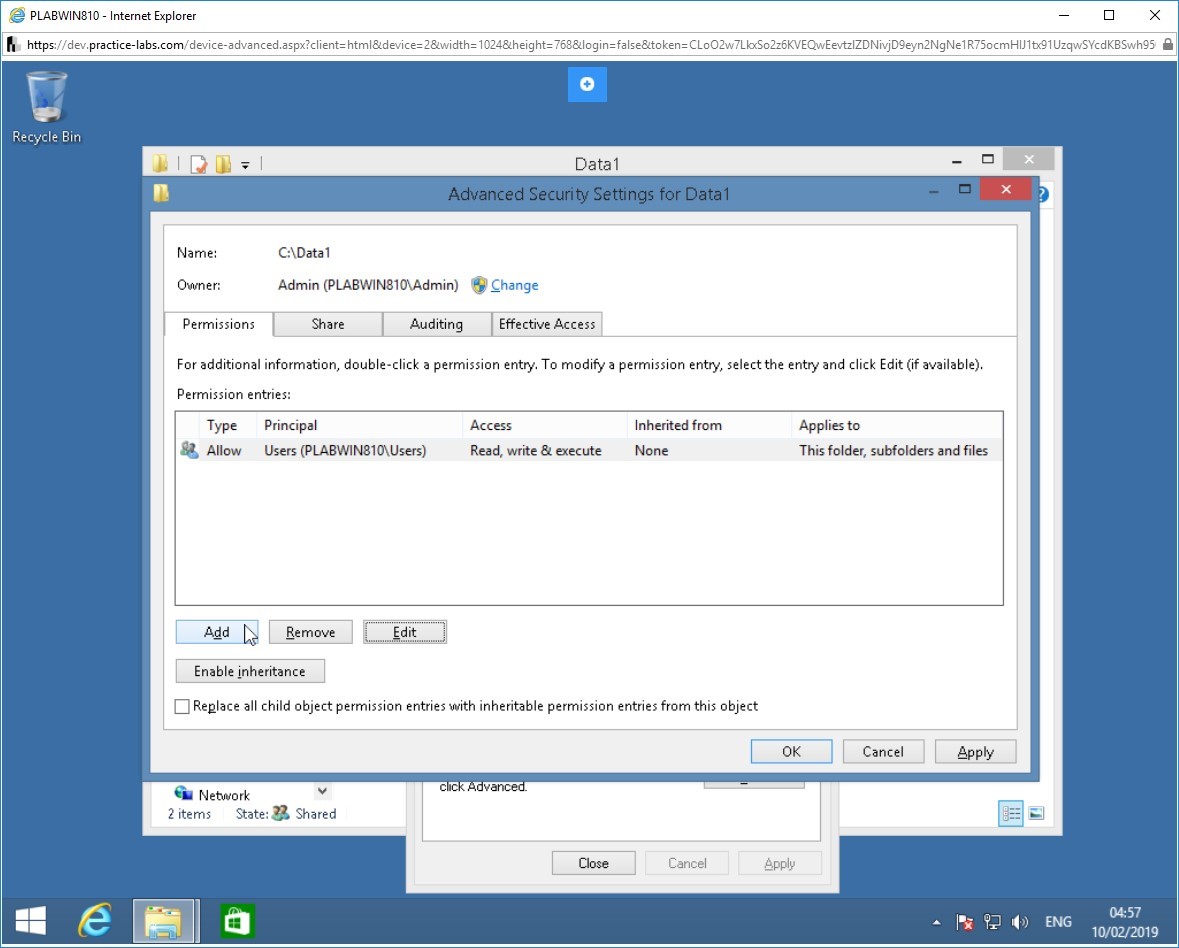 Hình 1.33 Ảnh chụp màn hình PLABWIN810