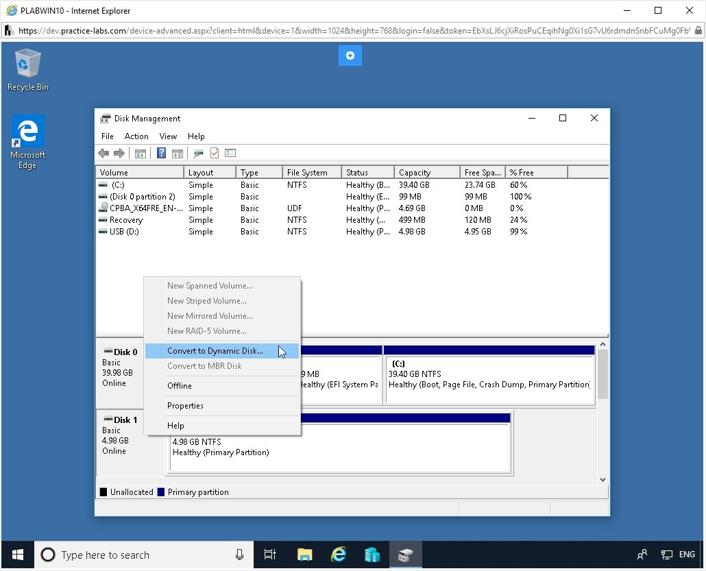 Hình 1.2 Ảnh chụp màn hình PLABWIN10