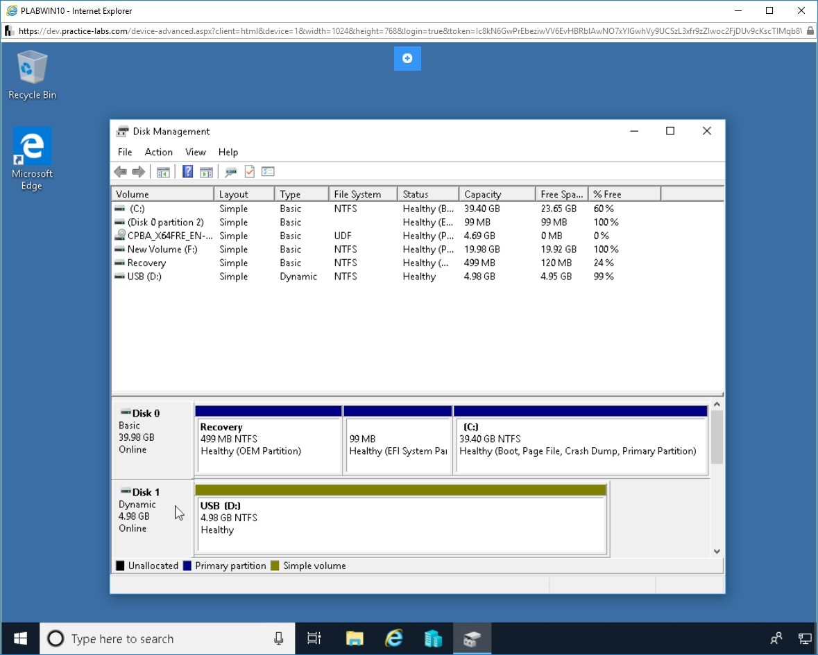 Hình 1.6 Ảnh chụp màn hình PLABWIN10