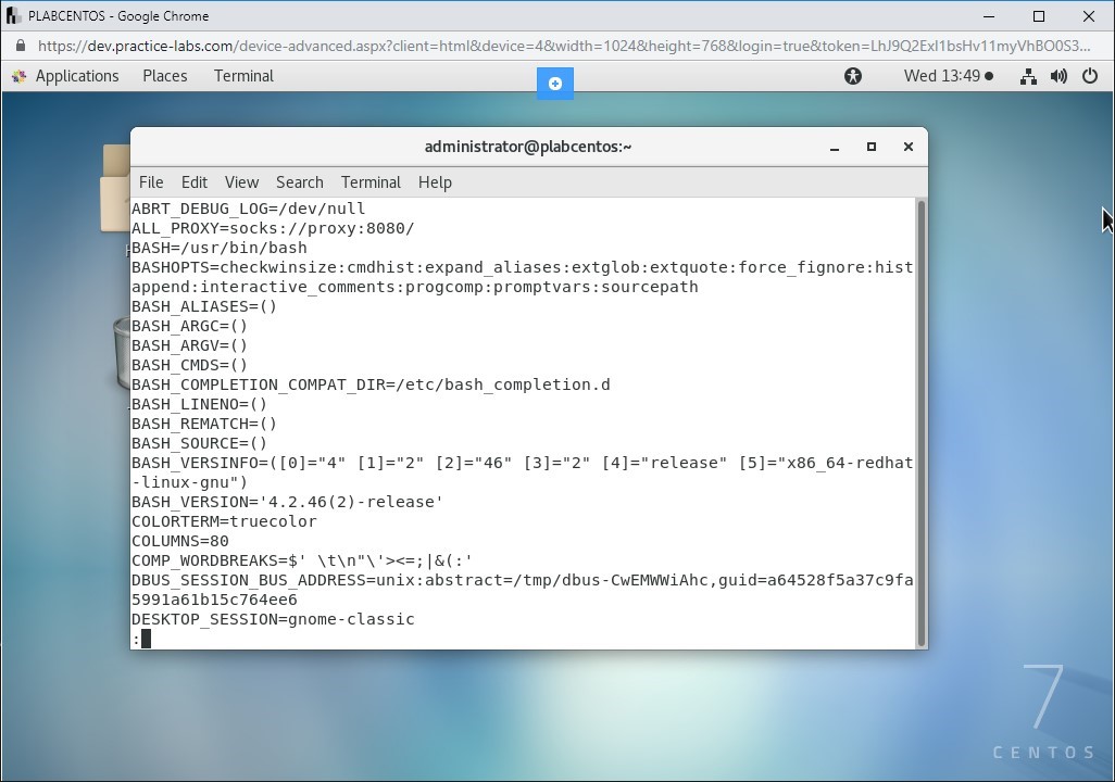 Hình 1.9 Ảnh chụp màn hình PLABCENTOS