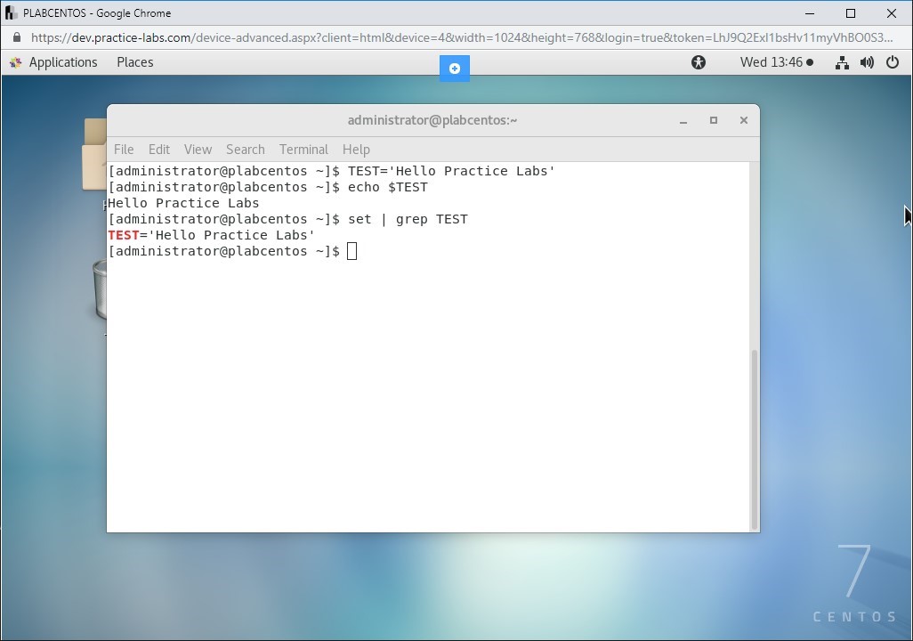 Hình 1.10 Ảnh chụp màn hình PLABCENTOS