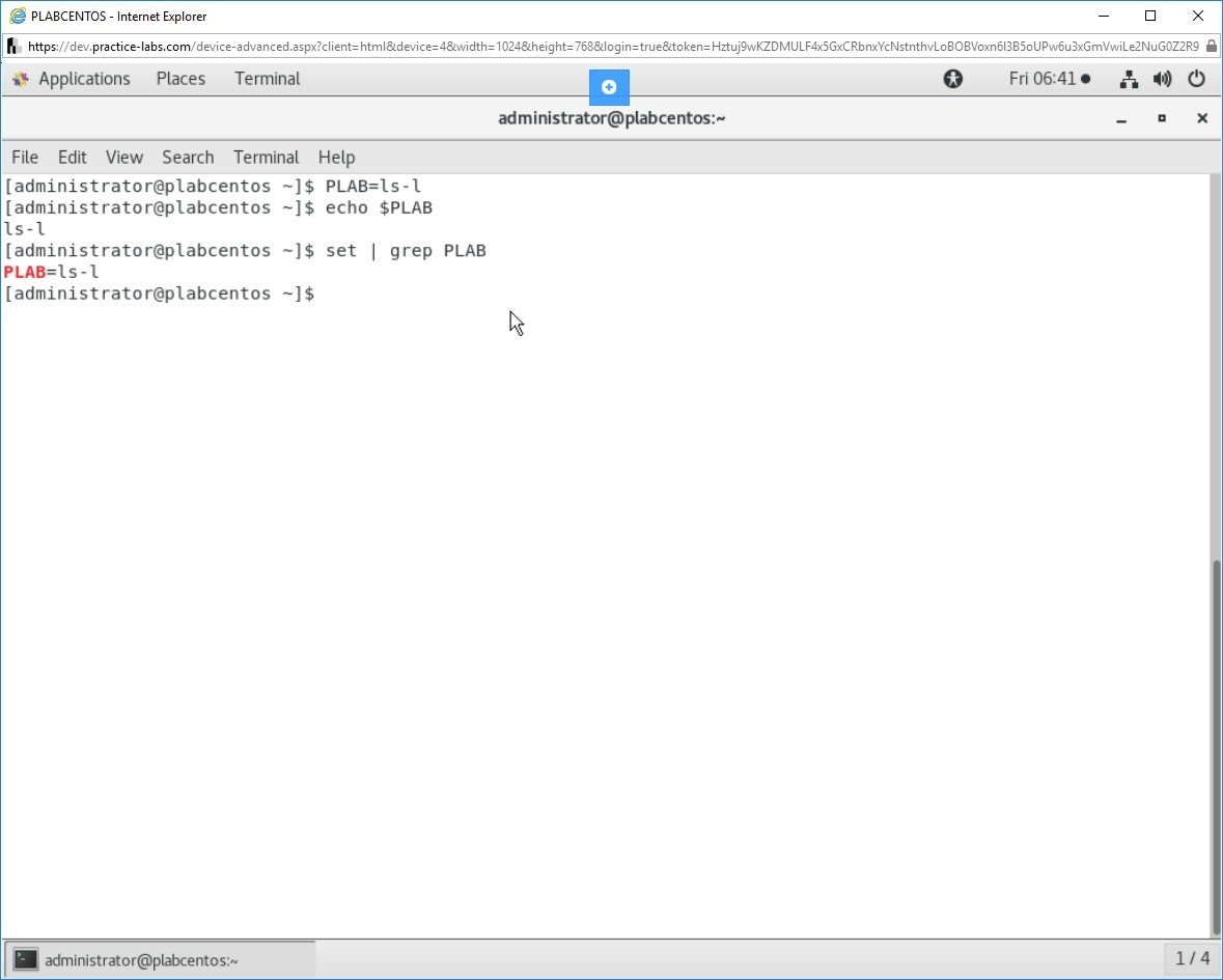 Hình 1.16 Ảnh chụp màn hình PLABCENTOS
