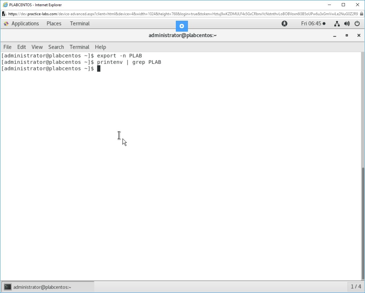 Hình 1.21 Ảnh chụp màn hình PLABCENTOS