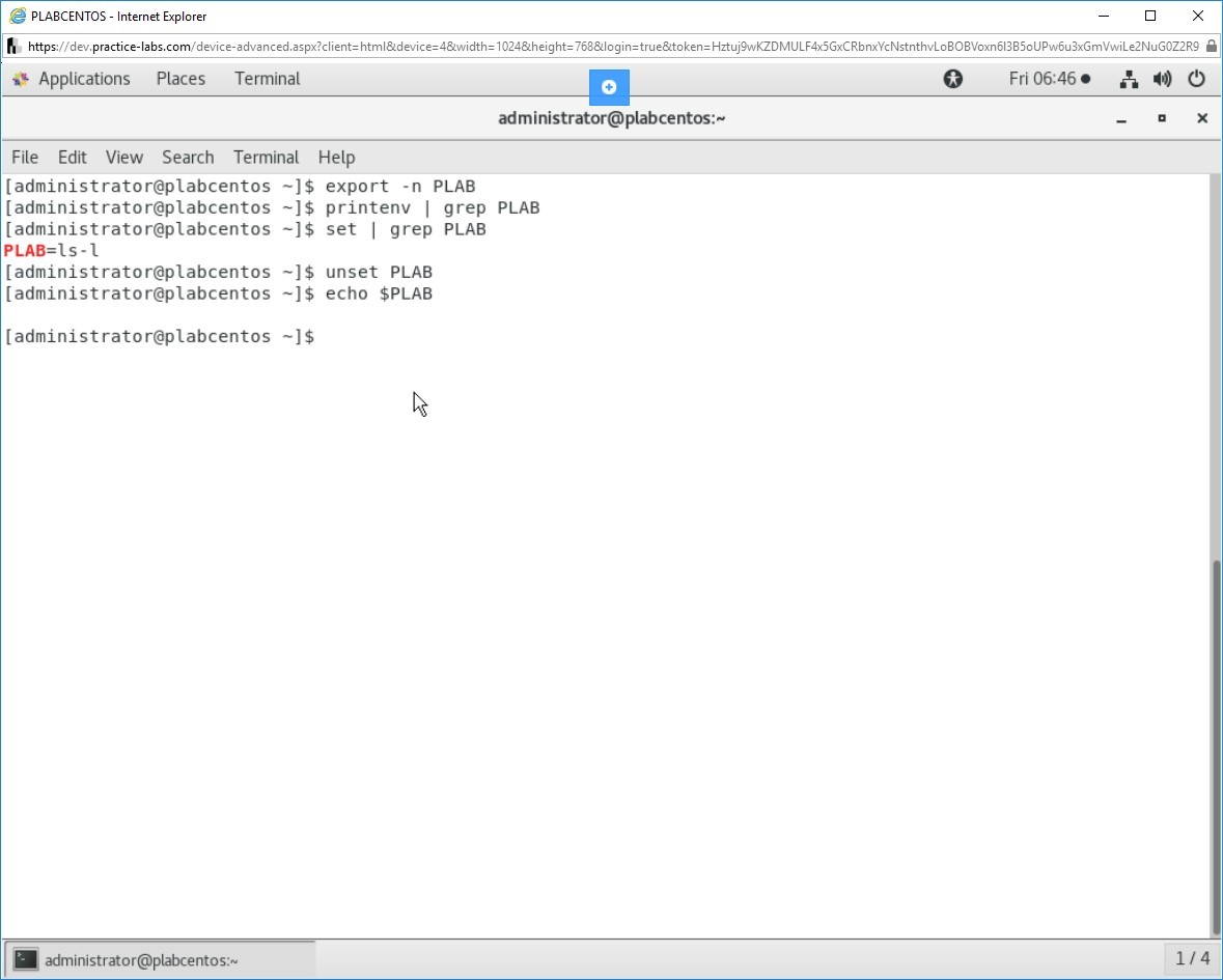 Hình 1.24 Ảnh chụp màn hình PLABCENTOS