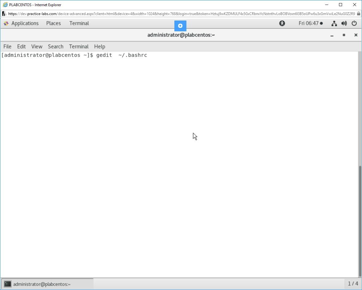 Hình 1.25 Ảnh chụp màn hình PLABCENTOS