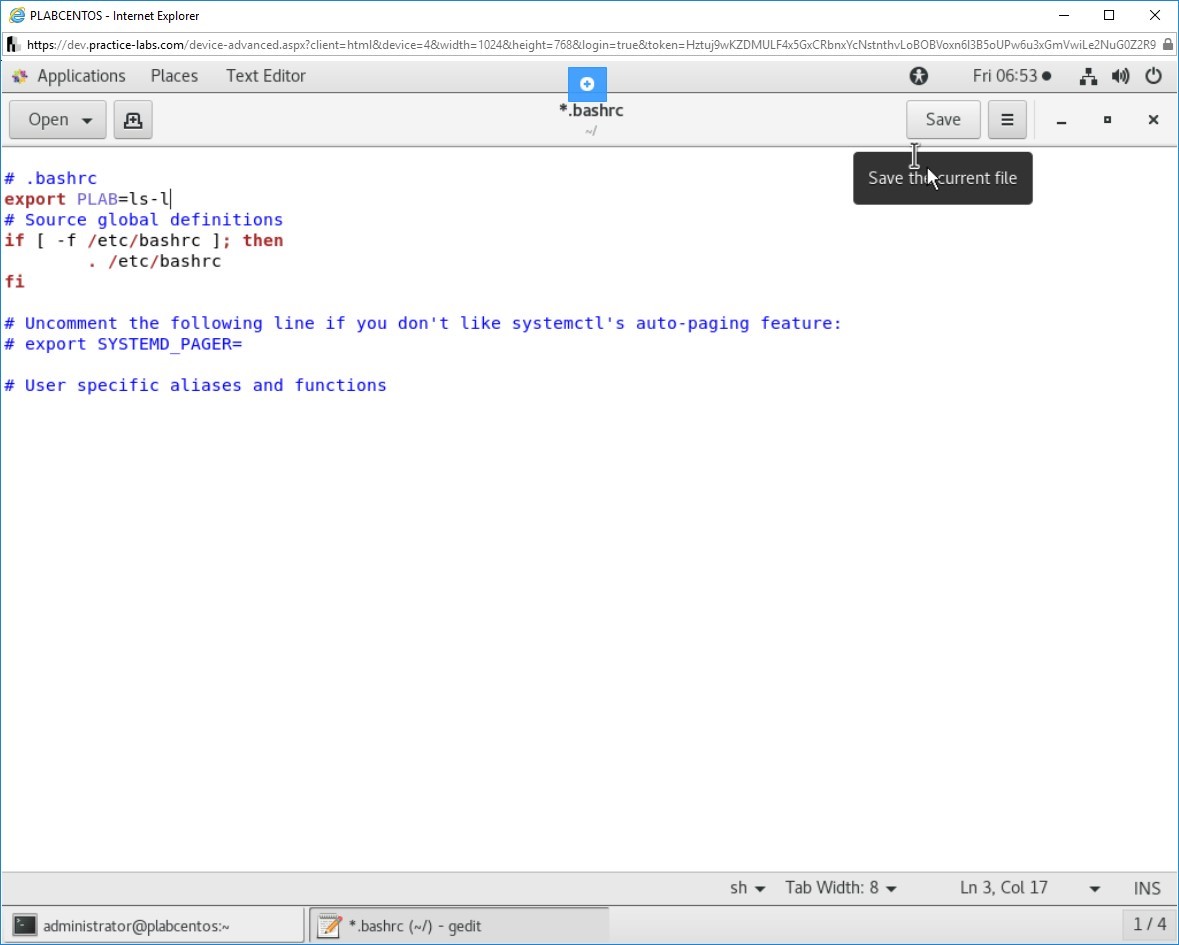 Hình 1.27 Ảnh chụp màn hình PLABCENTOS