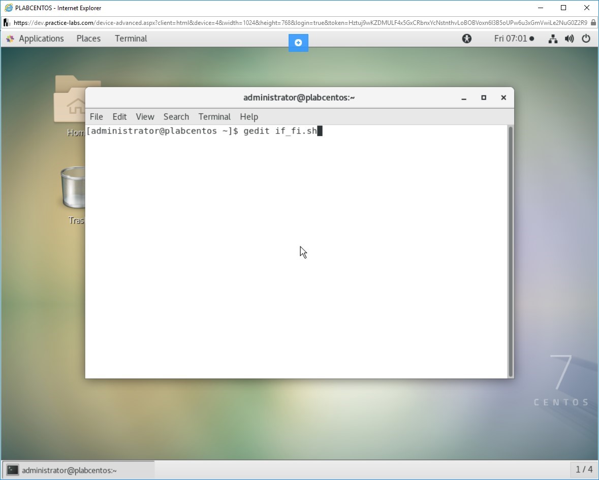 Hình 2.1 Ảnh chụp màn hình PLABCENTOS