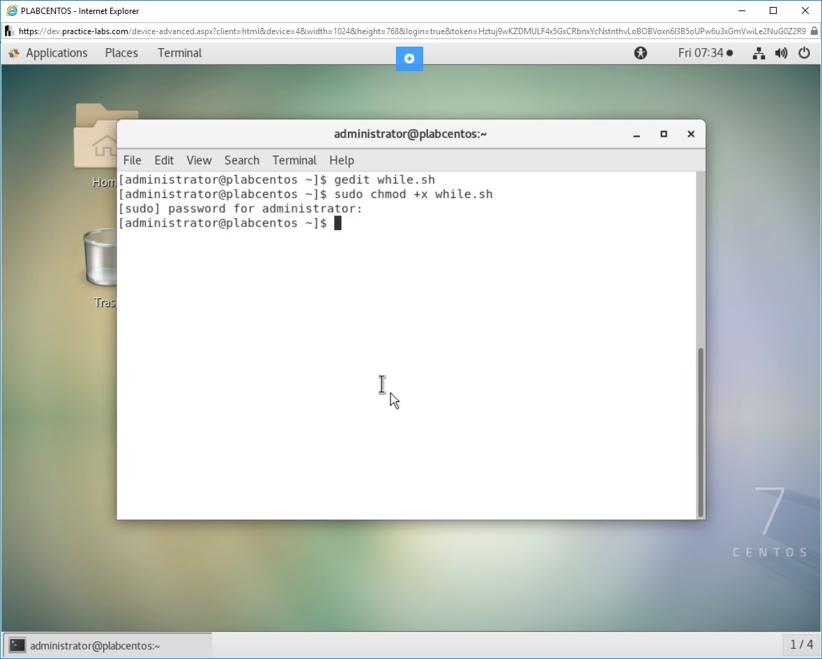 Hình 2.13 Ảnh chụp màn hình PLABCENTOS