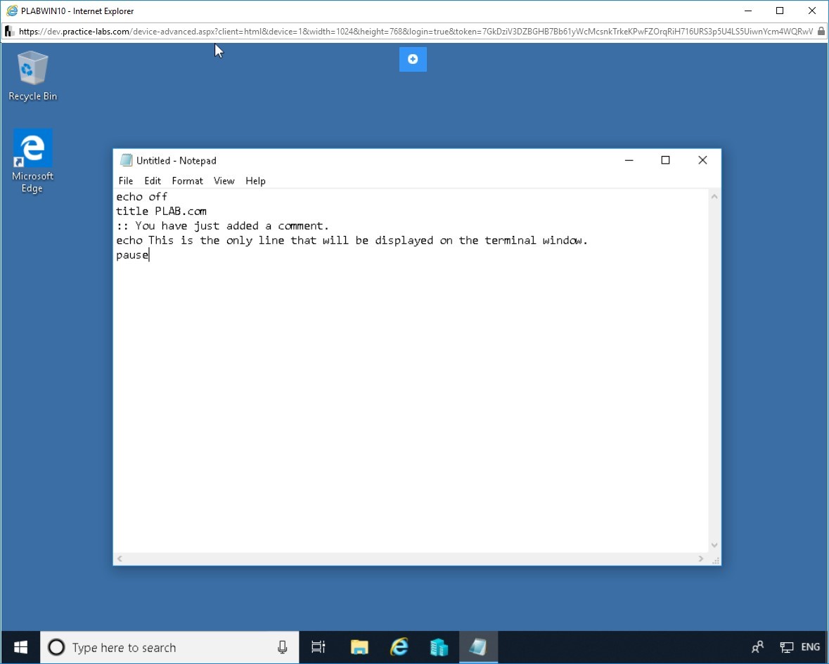 Hình 3.3 Ảnh chụp màn hình PLABWIN10