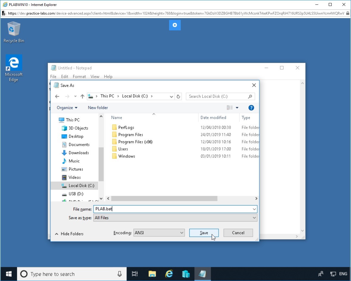 Hình 3.5 Ảnh chụp màn hình PLABWIN10