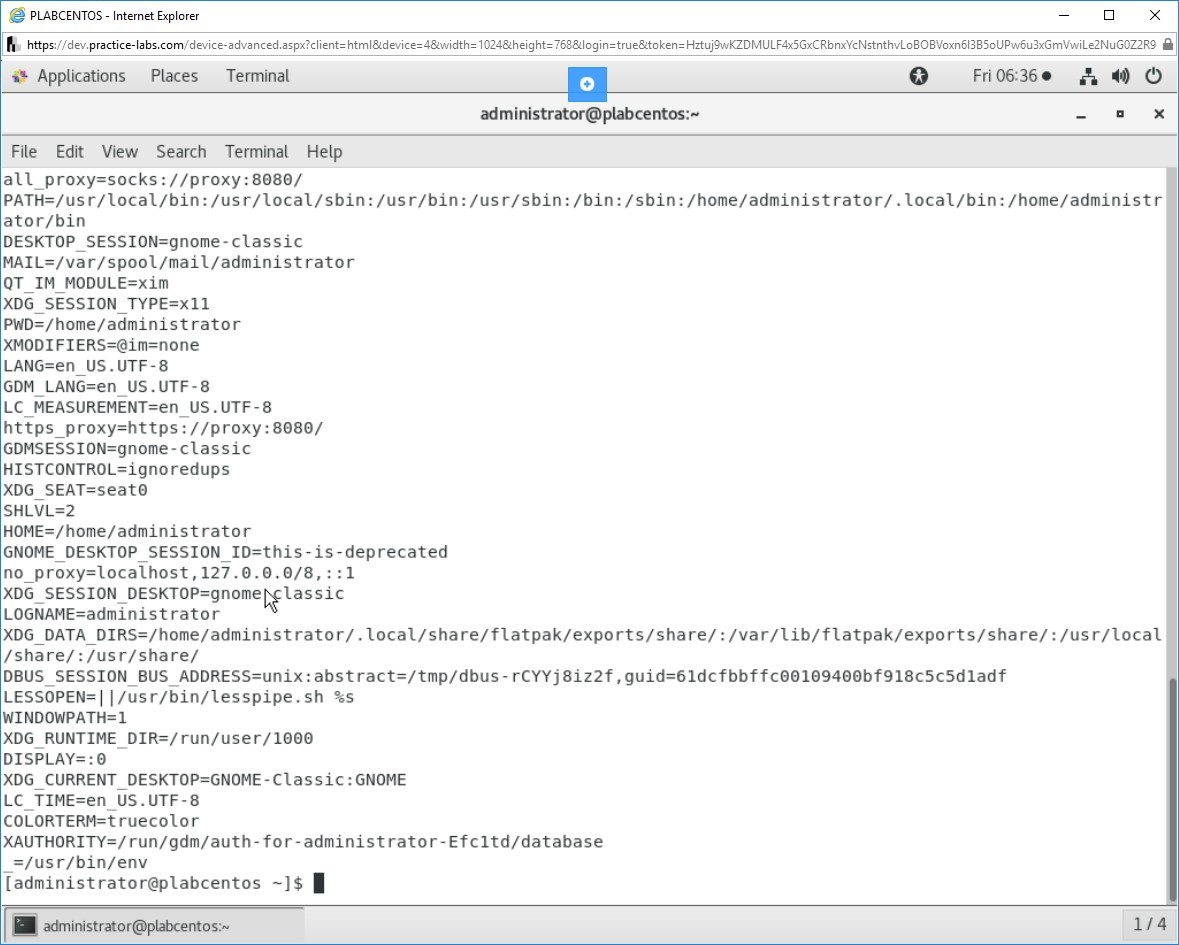 Hình 1.7 Ảnh chụp màn hình PLABCENTOS
