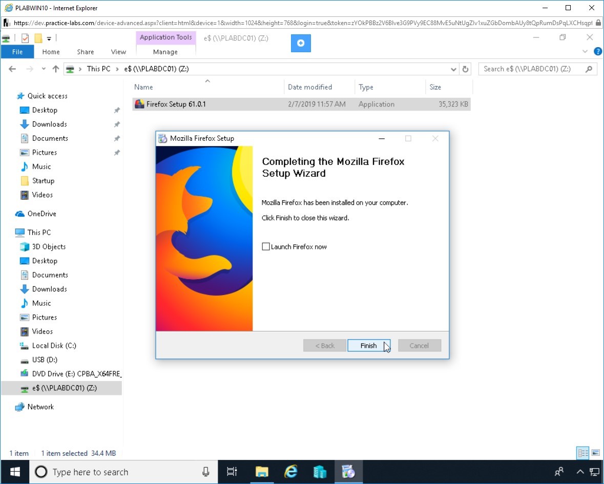 Hình 3.6 Ảnh chụp màn hình PLABWIN10