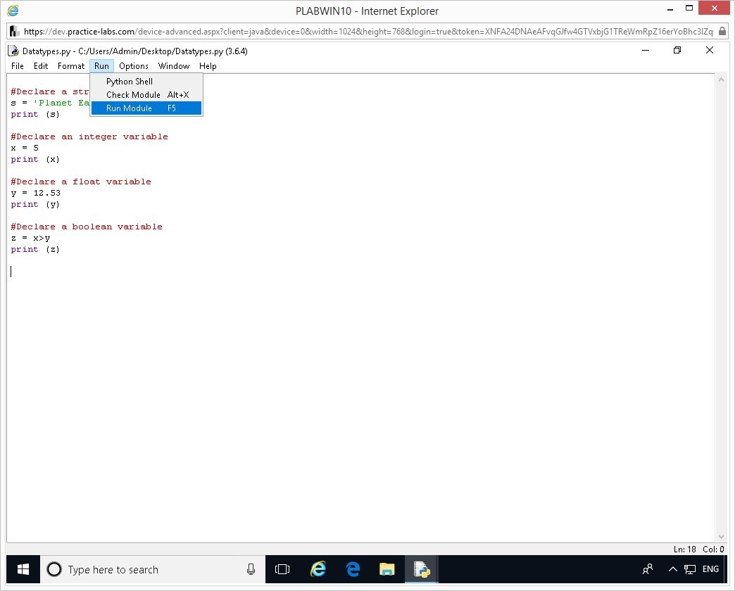 Hình 1.15 Ảnh chụp màn hình thiết bị PLABWIN10