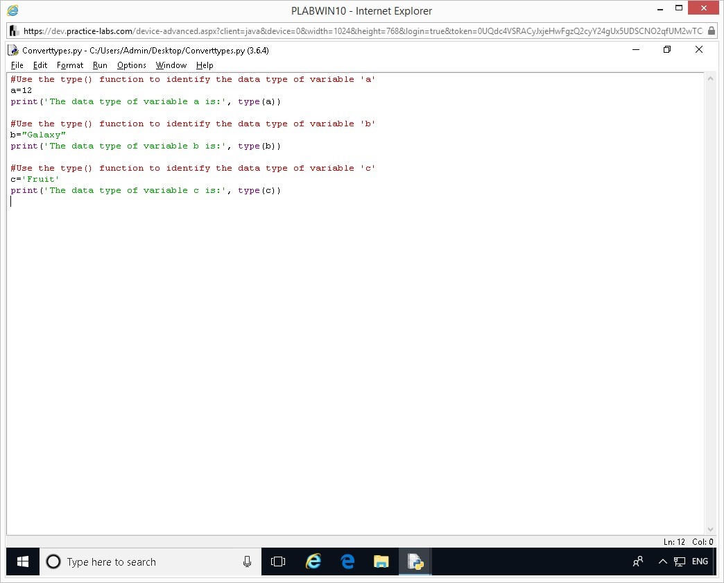 Hình 1.11 Ảnh chụp màn hình thiết bị PLABWIN10