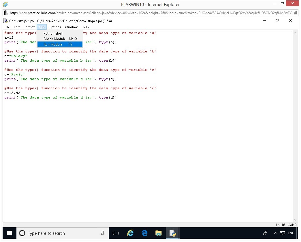 Hình 1.15 Ảnh chụp màn hình thiết bị PLABWIN10
