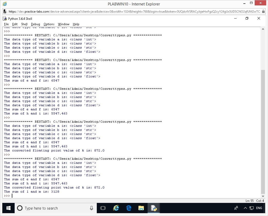 Hình 1.28 Ảnh chụp màn hình thiết bị PLABWIN10