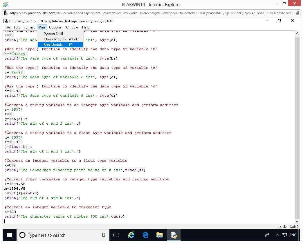 Hình 1.30 Ảnh chụp màn hình thiết bị PLABWIN10