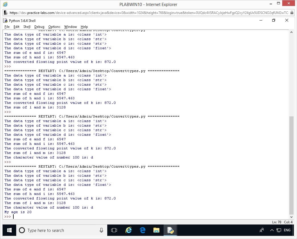 Hình 1.34 Ảnh chụp màn hình thiết bị PLABWIN10