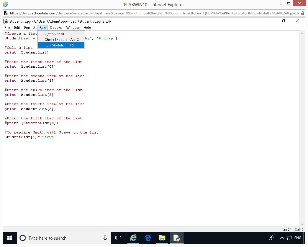 Hình 1.10 Ảnh chụp màn hình thiết bị PLABWIN10