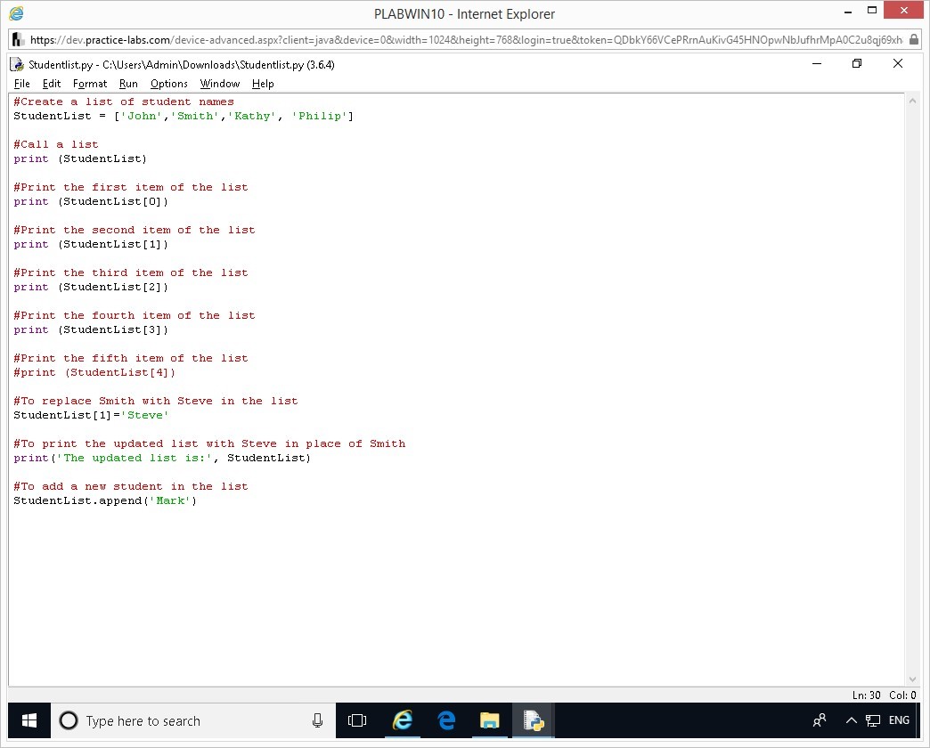 Hình 1.15 Ảnh chụp màn hình thiết bị PLABWIN10