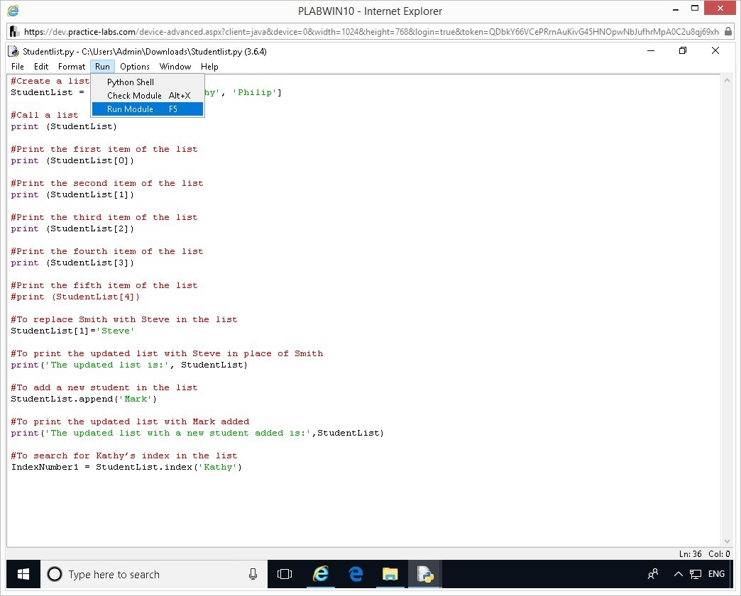 Hình 1.22 Ảnh chụp màn hình thiết bị PLABWIN10