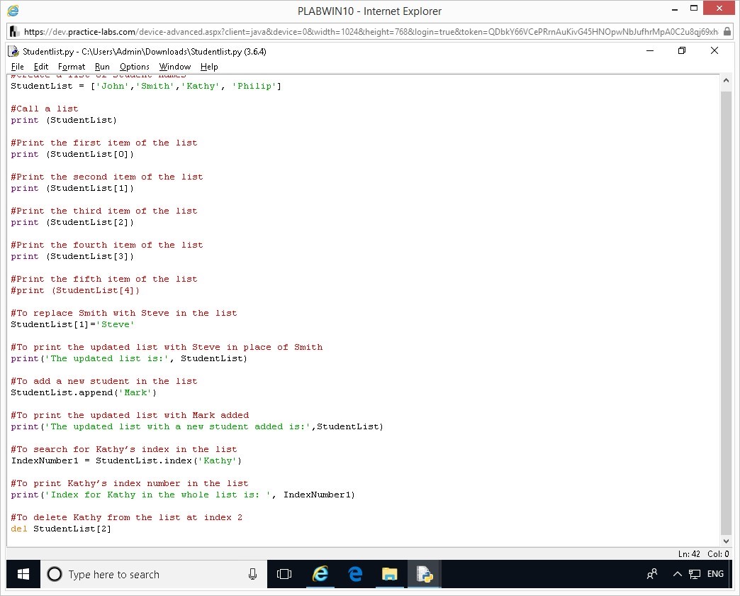 Hình 1.27 Ảnh chụp màn hình thiết bị PLABWIN10