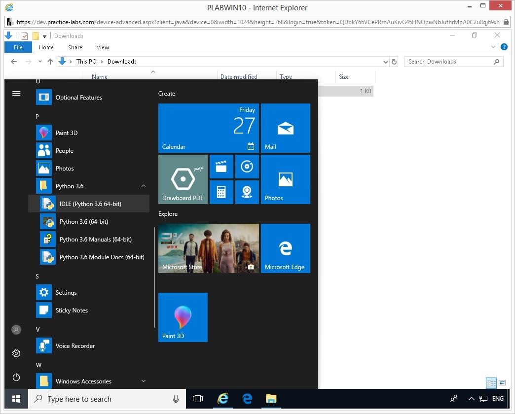 Hình 1.6 Ảnh chụp màn hình thiết bị PLABWIN10