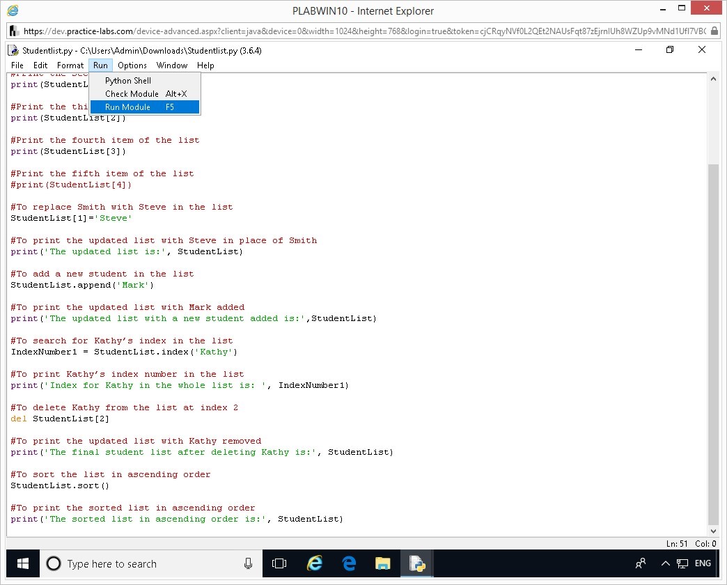 Hình 1.13 Ảnh chụp màn hình thiết bị PLABWIN10