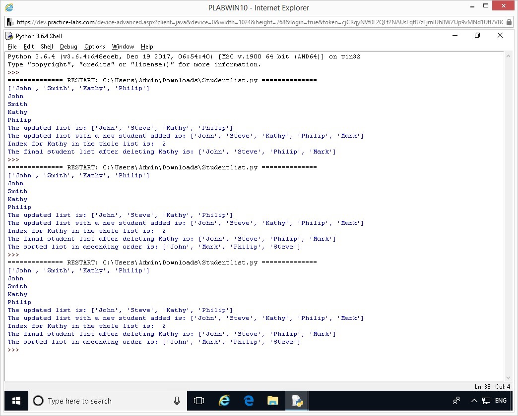 Hình 1.17 Ảnh chụp màn hình thiết bị PLABWIN10