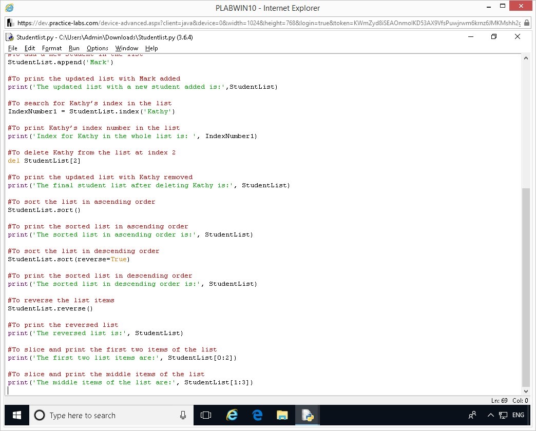 Hình 1.12 Ảnh chụp màn hình thiết bị PLABWIN10