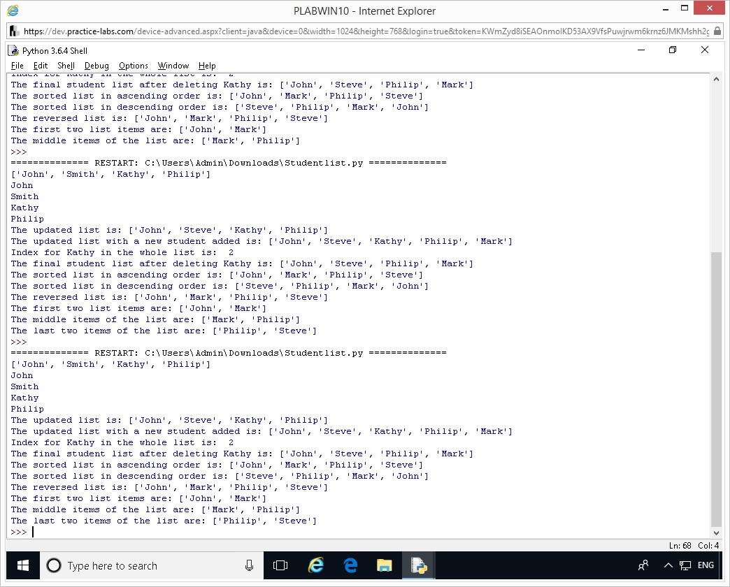 Hình 1.20 Ảnh chụp màn hình thiết bị PLABWIN10