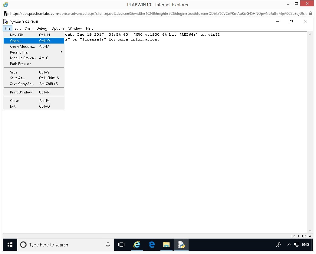 Hình 1.7 Ảnh chụp màn hình thiết bị PLABWIN10