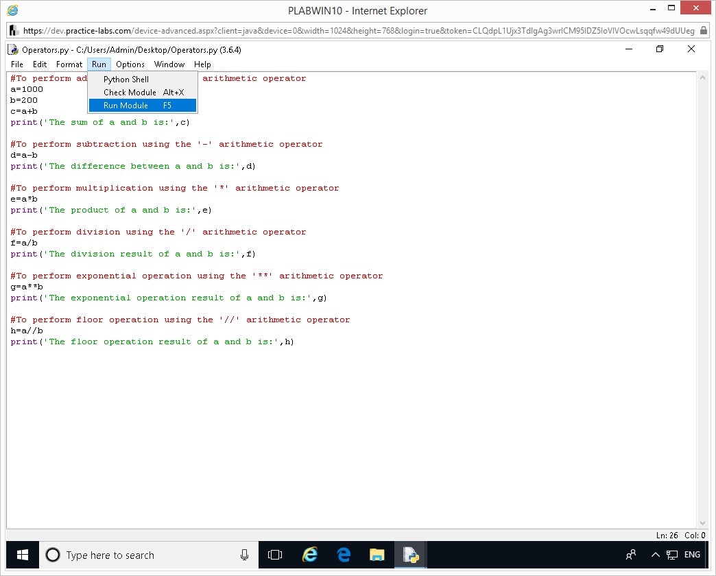 Hình 1.12 Ảnh chụp màn hình thiết bị PLABWIN10