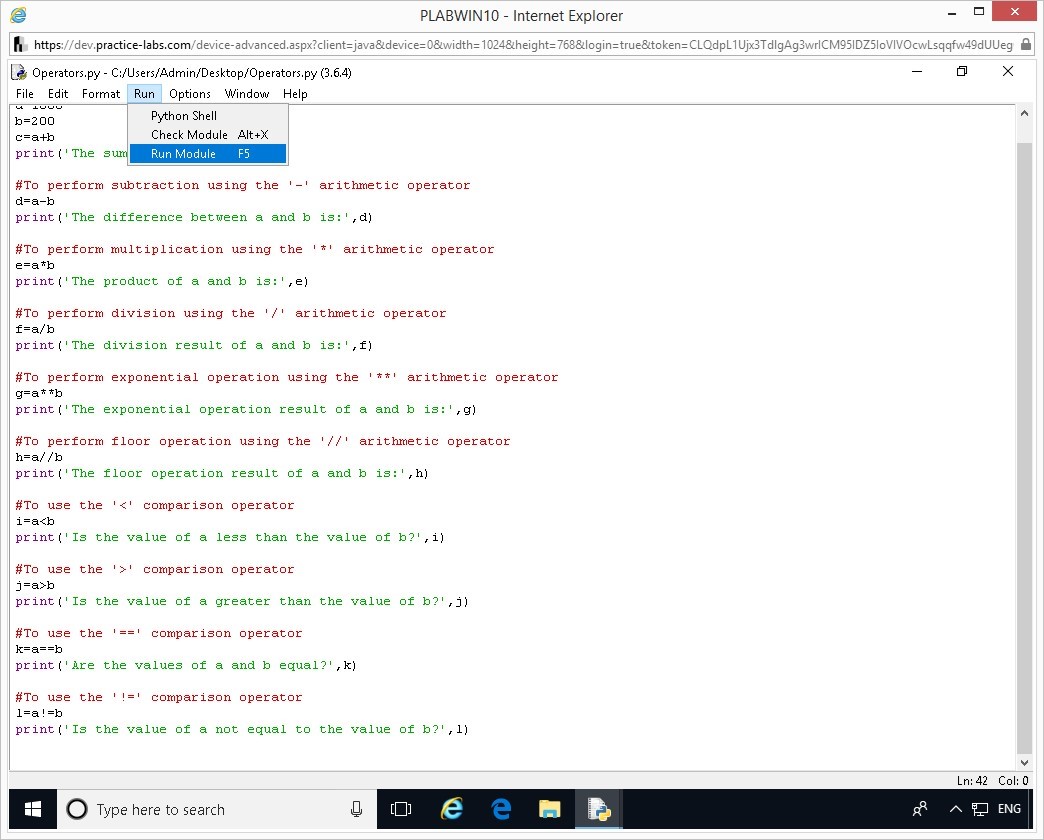 Hình 1.15 Ảnh chụp màn hình thiết bị PLABWIN10
