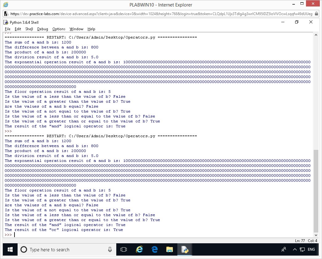 Hình 1.25 Ảnh chụp màn hình thiết bị PLABWIN10