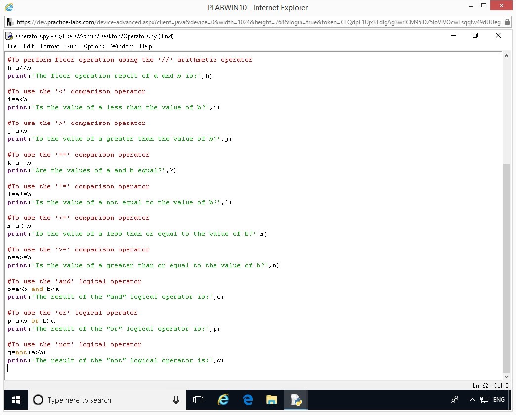 Hình 1.26 Ảnh chụp màn hình thiết bị PLABWIN10