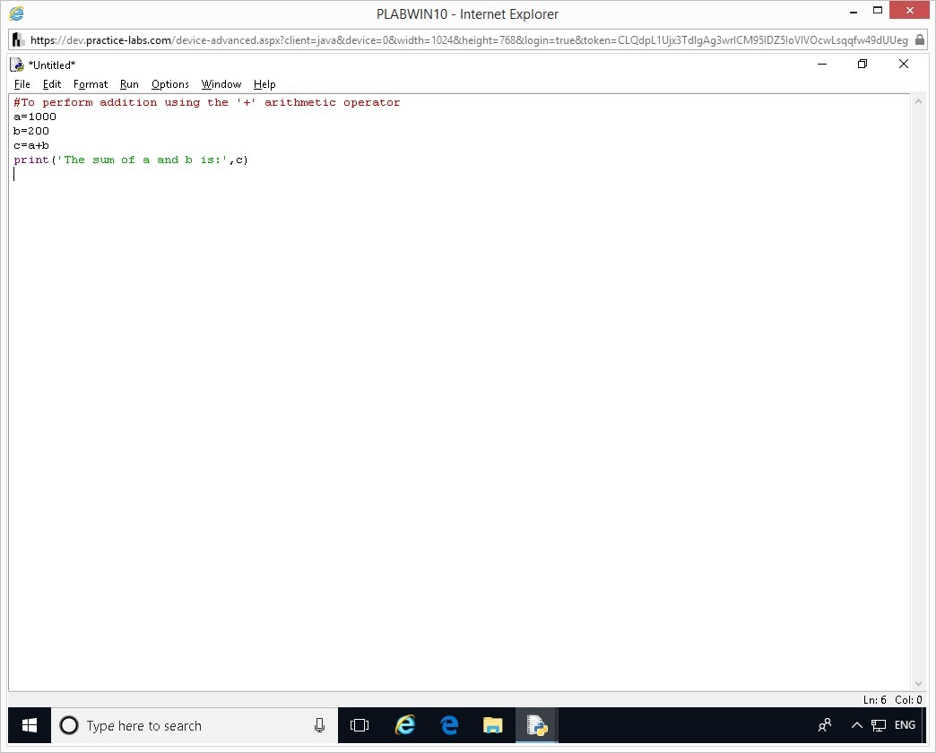 Hình 1.3 Ảnh chụp màn hình thiết bị PLABWIN10