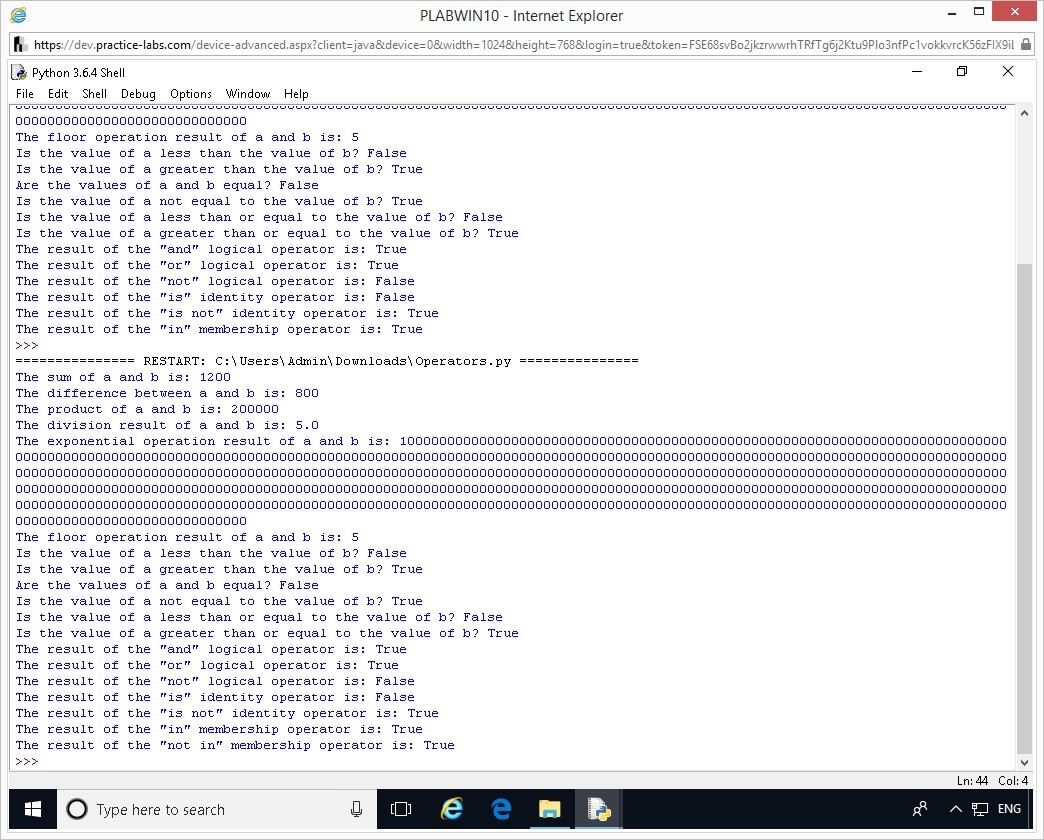 Hình 1.20 Ảnh chụp màn hình thiết bị PLABWIN10