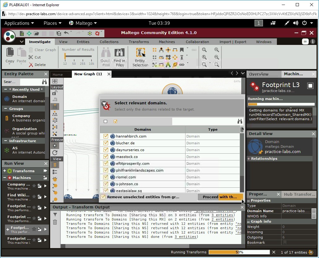 Figure 3.82 Screenshot of PLABKALI01