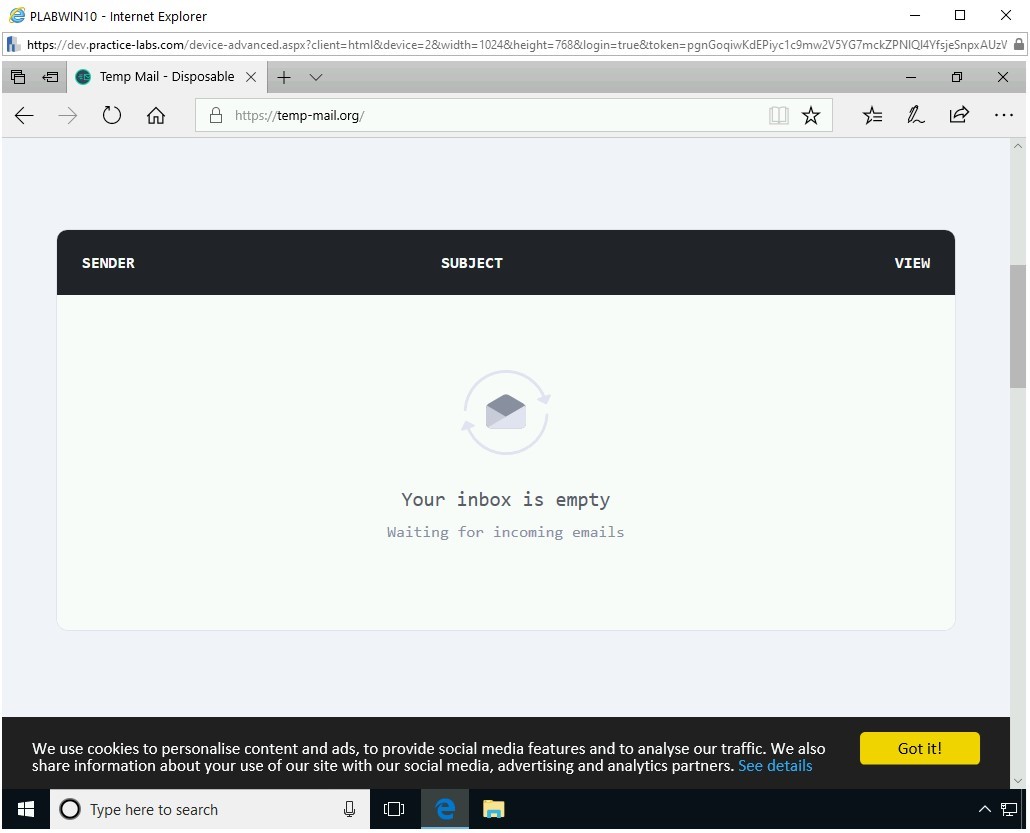 Figure 3.57 Screenshot of PLABWIN10