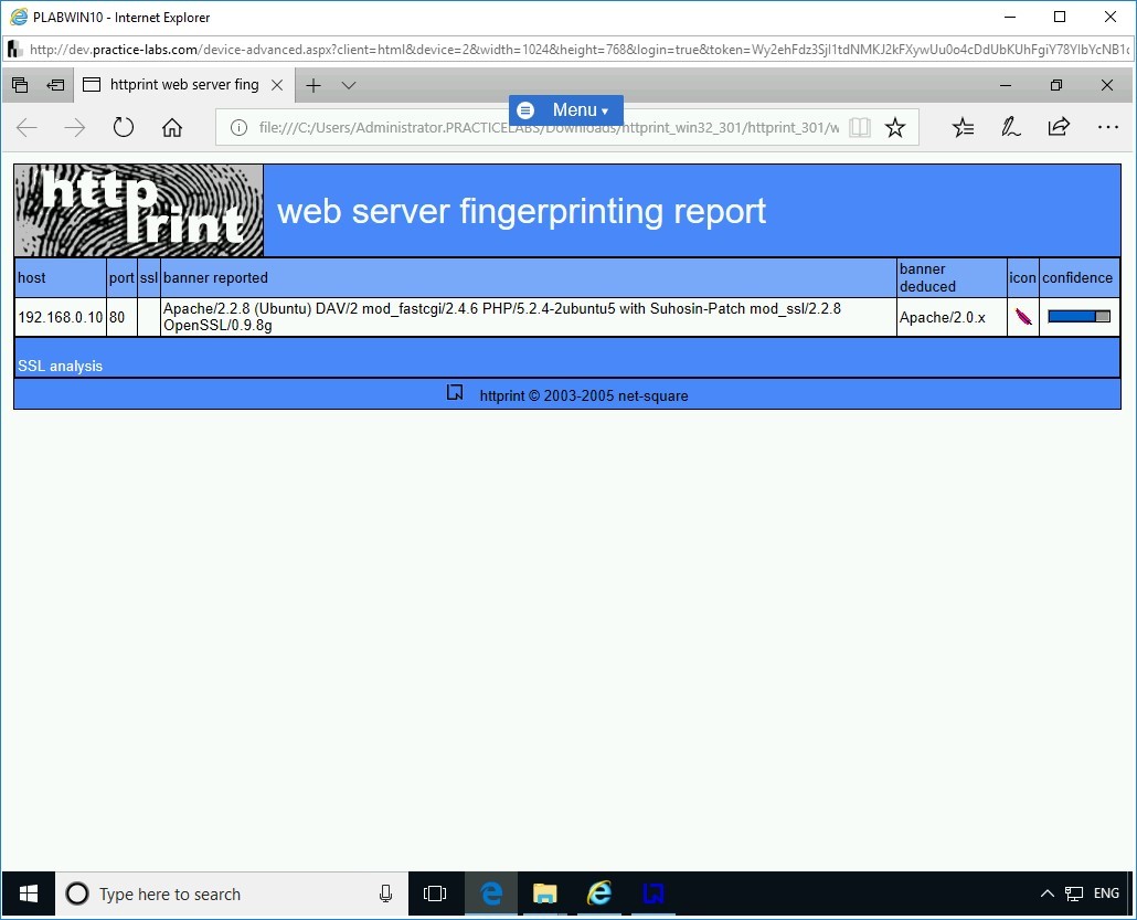 Figure 1.32 Screenshot of PLABWIN10