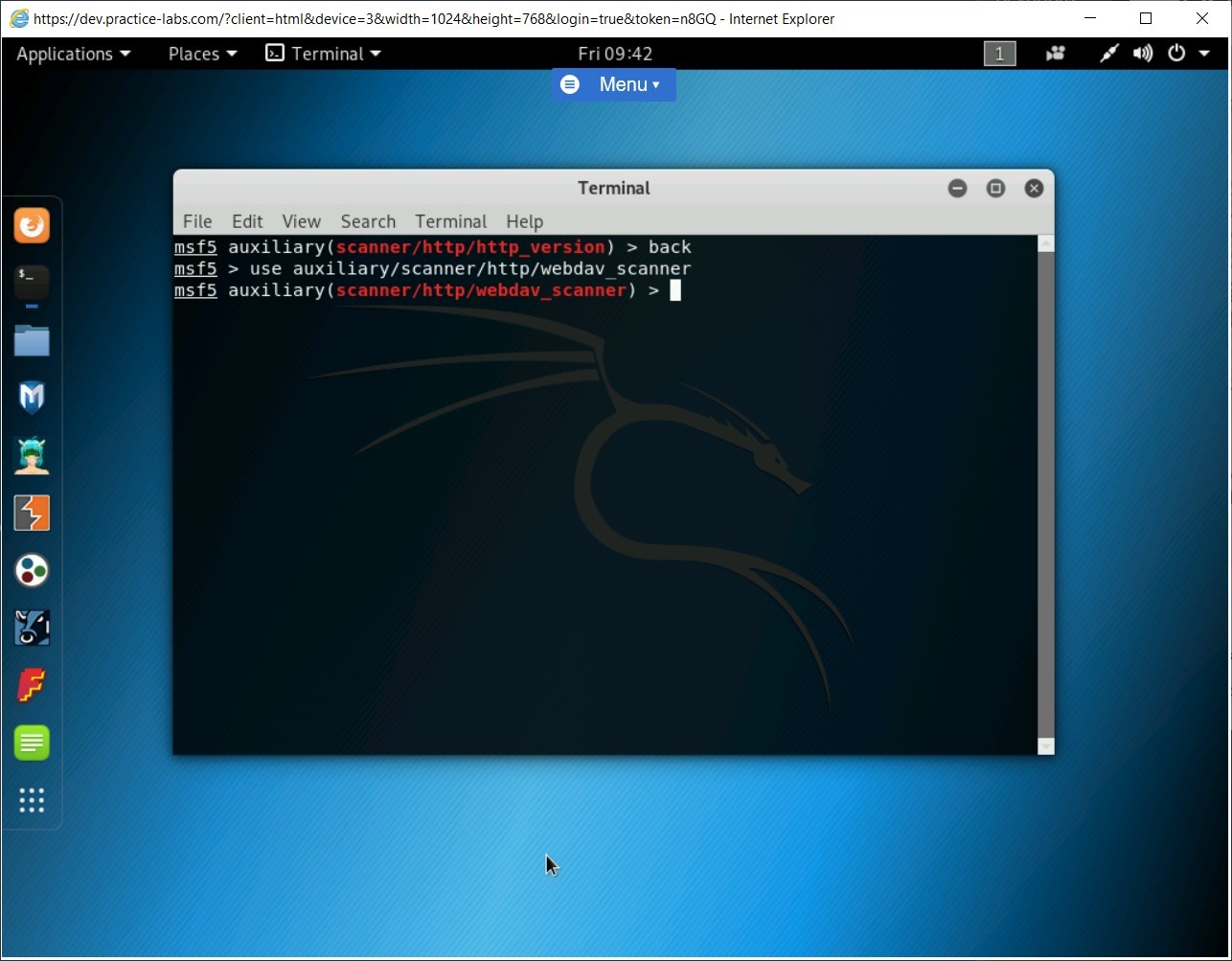Figure 1.80 Screenshot of PLABKALI01