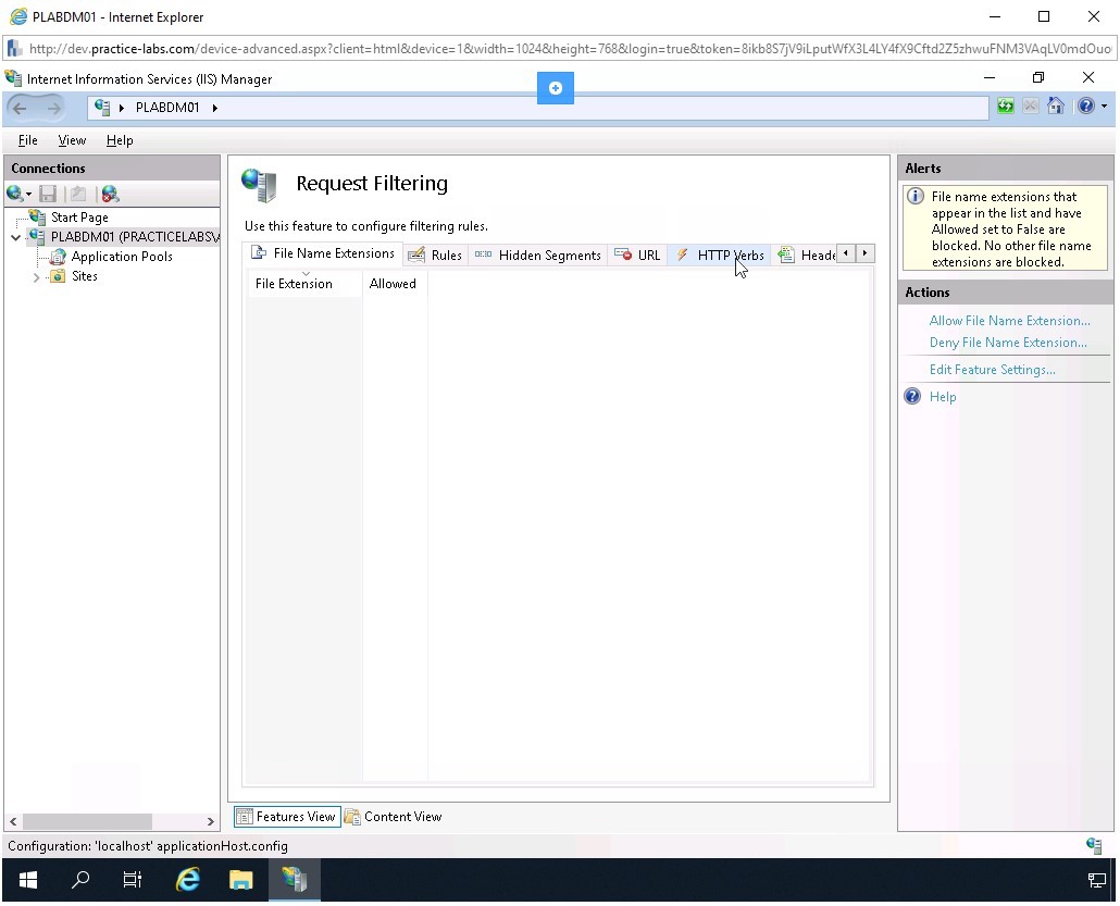 Figure 2.4 Screenshot of PLABDM01