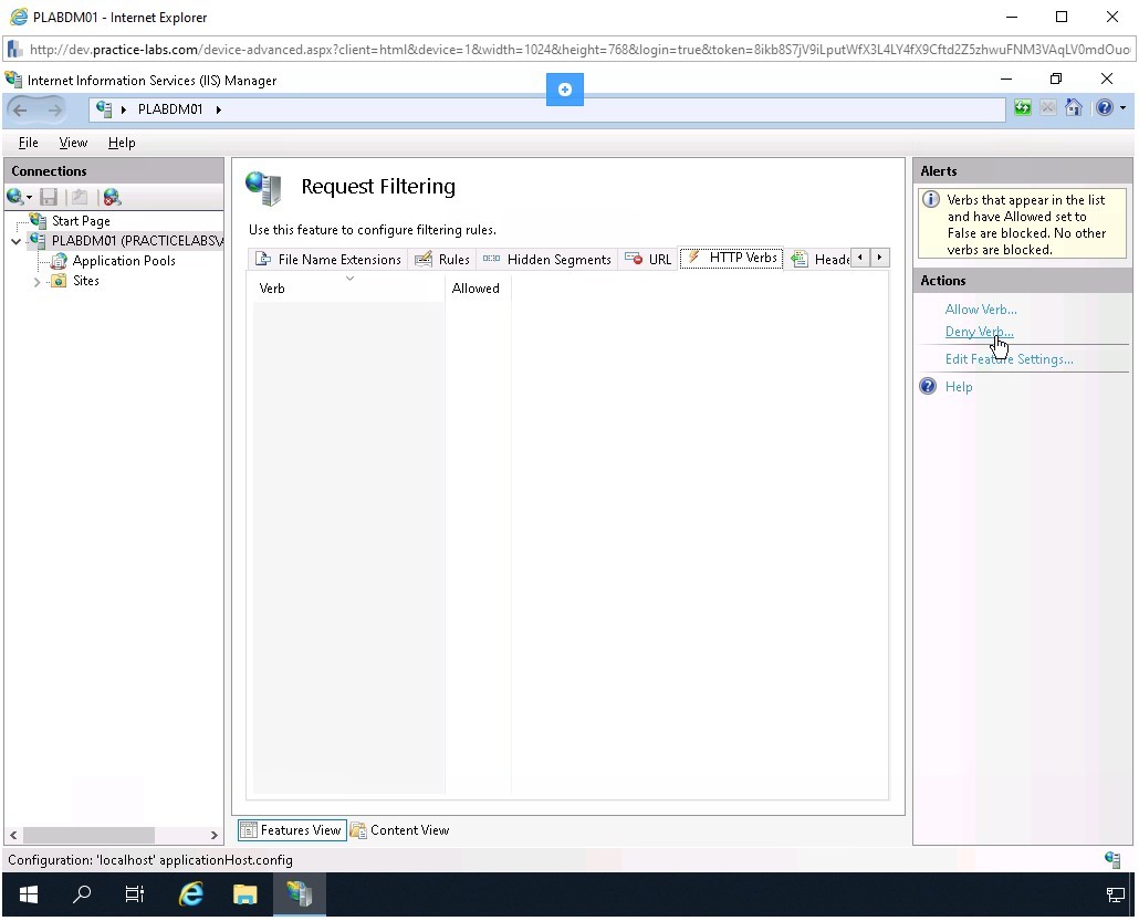 Figure 2.5 Screenshot of PLABDM01