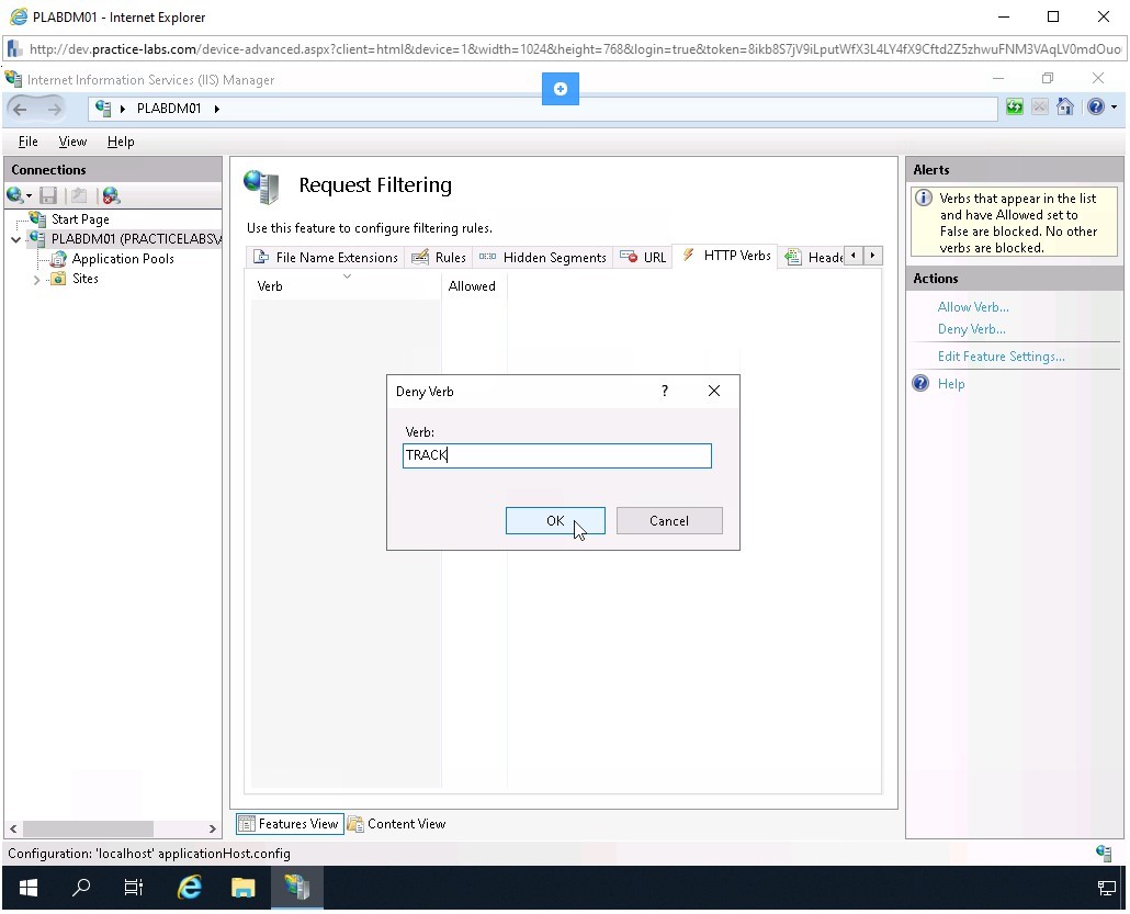 Figure 2.6 Screenshot of PLABDM01